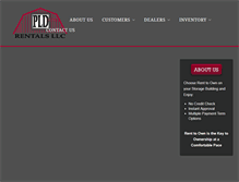 Tablet Screenshot of pldrentals.com